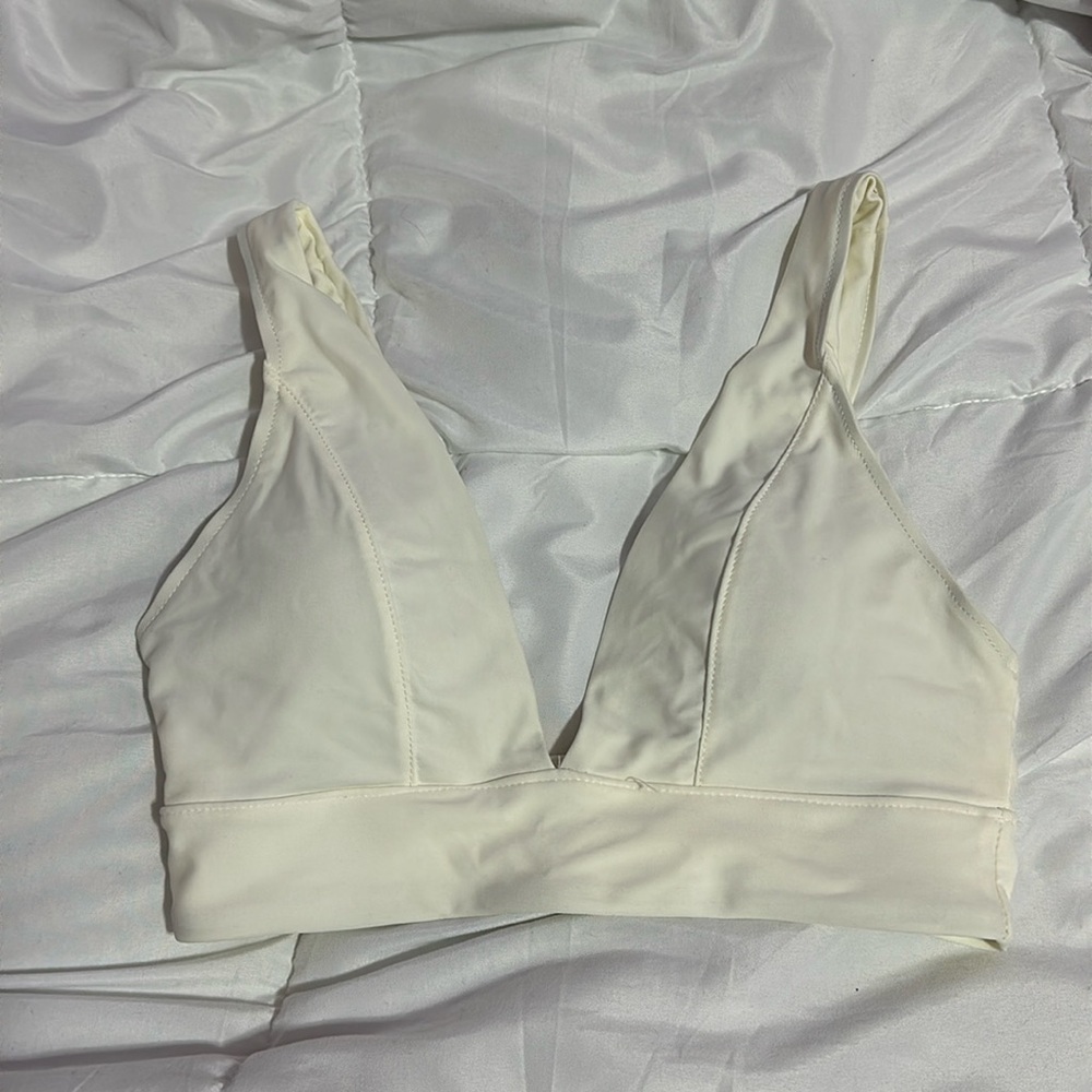 Cream Swim Top